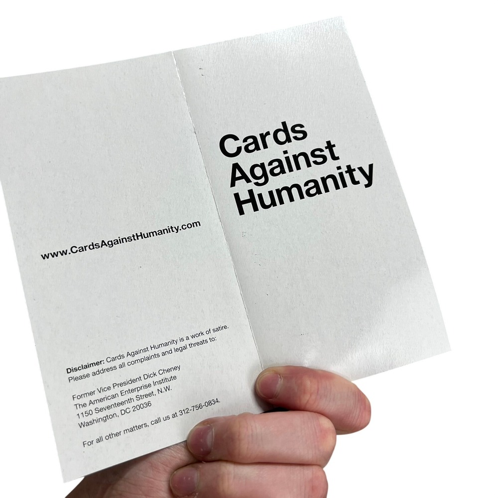 Cards Against Humanity Base Set Version 1.6 Adult Party Card Game OFFICIAL - Picture 7 of 7